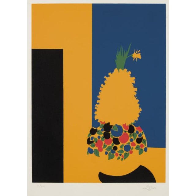 Blue Paloma Picasso, Composition, 1975, Silkscreen For Sale - Image 8 of 8