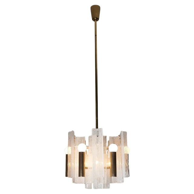 Lipizza Hangin Light attributed to j.t. Kalmar Austria, 1960s For Sale