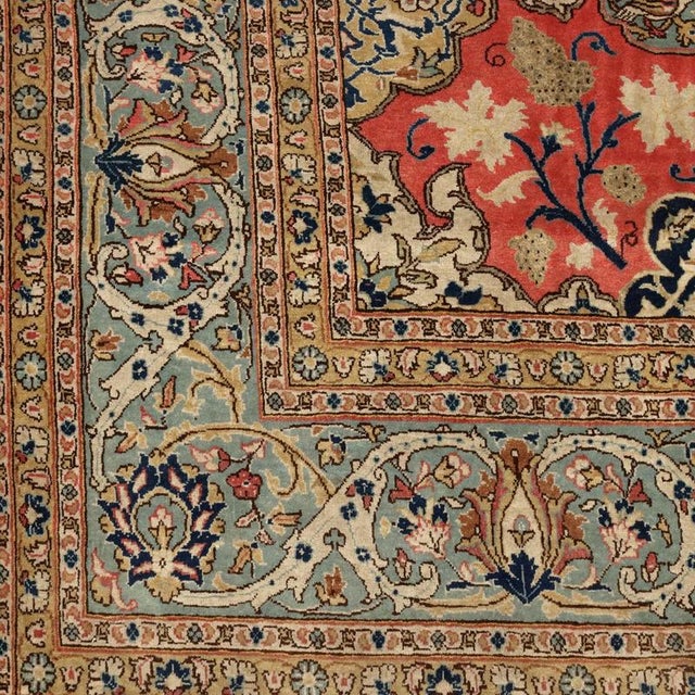 Middle Eastern Kum Rug For Sale - Image 5 of 8