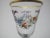 Vintage Hand Painted Colorful Flower & Ribbon Bows Gold Trim Cordial Glass For Sale - Image 4 of 7