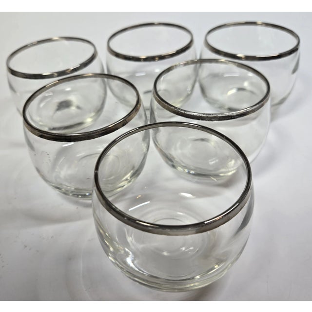 Metal Dorothy Thorpe Silver Roly Polies- Set of Six For Sale - Image 7 of 10