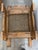 Pair of Antique Oak/Cane Canoe Folding Chairs Circa 1920s For Sale - Image 11 of 16
