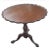 Exquisite antique tilt top pie crust pedestal mahogany tea table / center table in very good vintage condition from the...