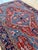 Antique Persian Serapi Carpet Handmade Wool Oriental Rug, Red, Ivory, Light Blue For Sale - Image 9 of 18