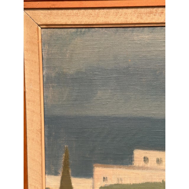Bernhard Önstad, Utomlands, 1958, Oil Painting on Canvas, Framed For Sale - Image 9 of 10