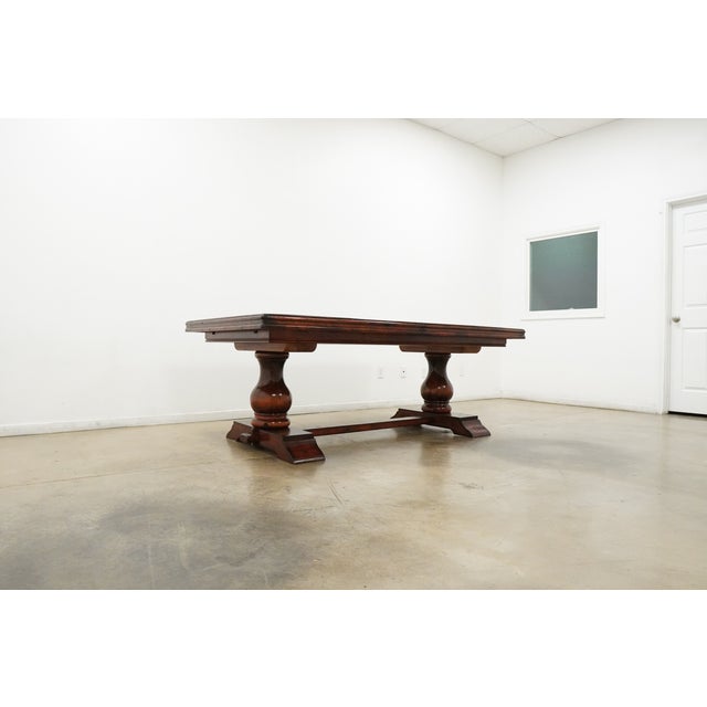 Vintage Bernadette Livingston Rustic Luxury Furniture Dining Table For Sale - Image 4 of 14