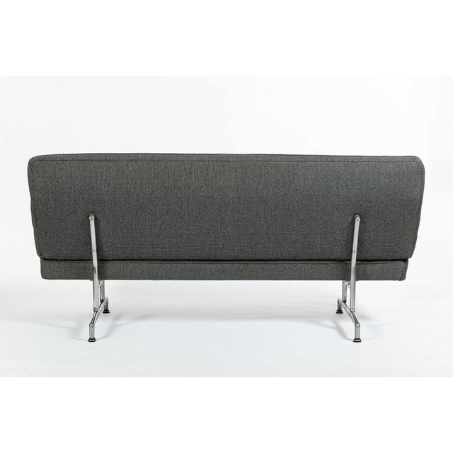Metal Vintage Mid-Century Modern Eames Model 3473 Sofa for Herman Miller, 1960s For Sale - Image 7 of 15