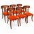 Mid-Century Modern Mid Century Style Solid Walnut Klismos Dining Chairs. Set of 6 For Sale - Image 3 of 6