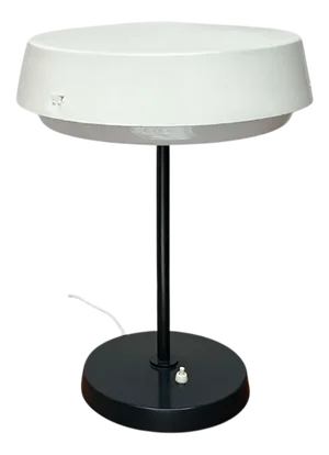 Mid-Century Modern Minimalist Table Lamp by Voitto Haapalainen for Idman, Finland, 1950s