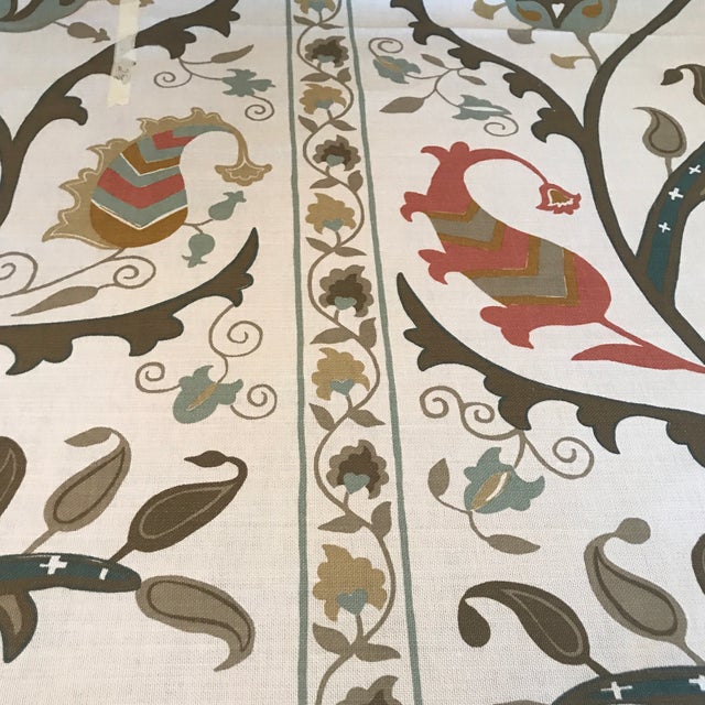 Nina Campbell “Beatrice” Fabric 2 6/8 Continuous Yards Chairish