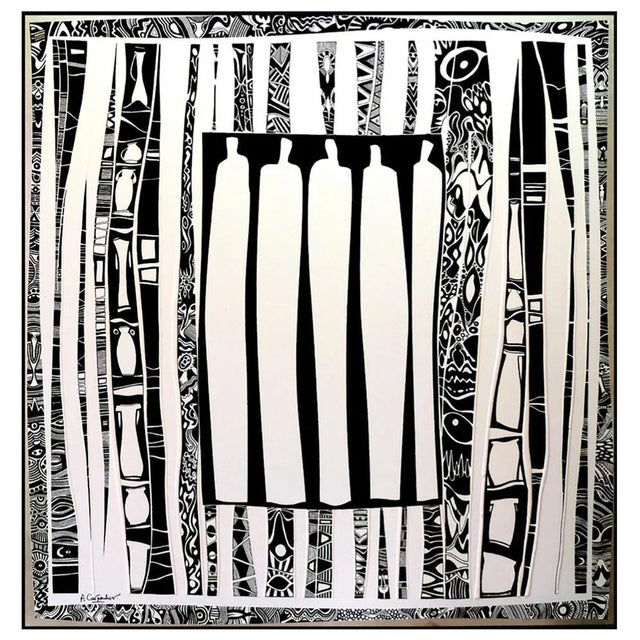 Alain Carpentier, The Giants, 2020, Mixed Media For Sale - Image 6 of 6