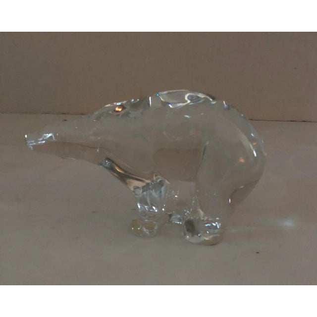Contemporary 1980s Baccarat Crystal Polar Bear France For Sale - Image 3 of 8
