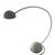 Postmodern Vintage German Space Age Arc Shaped Desk Lamp For Sale - Image 5 of 7