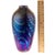 Iridescent Hand Blown Studio Glass Vase by Keith Bowlby in the style of Loetz For Sale - Image 3 of 4