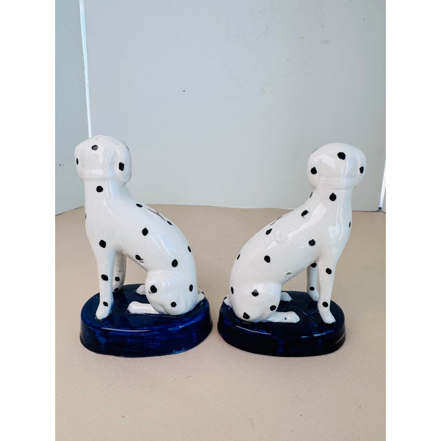 Staffordshire Late 19th Century Staffordshire Dogs, a Pair For Sale - Image 4 of 9