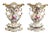 Fontainebleau Rococo Porcelain Vases from Jacob Petit, 1840, Set of 2 For Sale