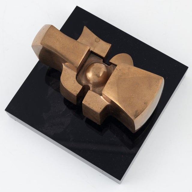 José Luis Sanchez, Abstract Sculpture, 1970s, Bronze For Sale - Image 6 of 7