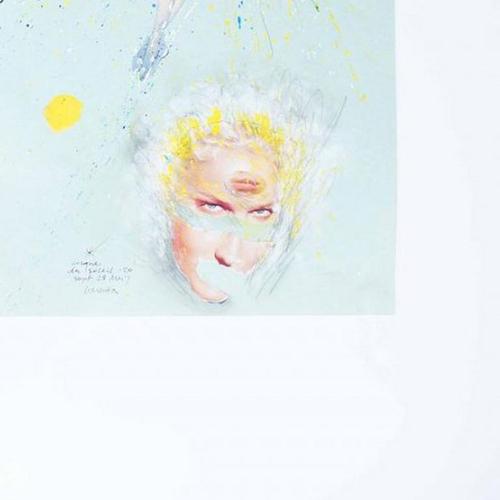 Contemporary Sergio Barletta, Cirque du Soleil n.20, 1990s, Collage on Cardboard For Sale - Image 3 of 5