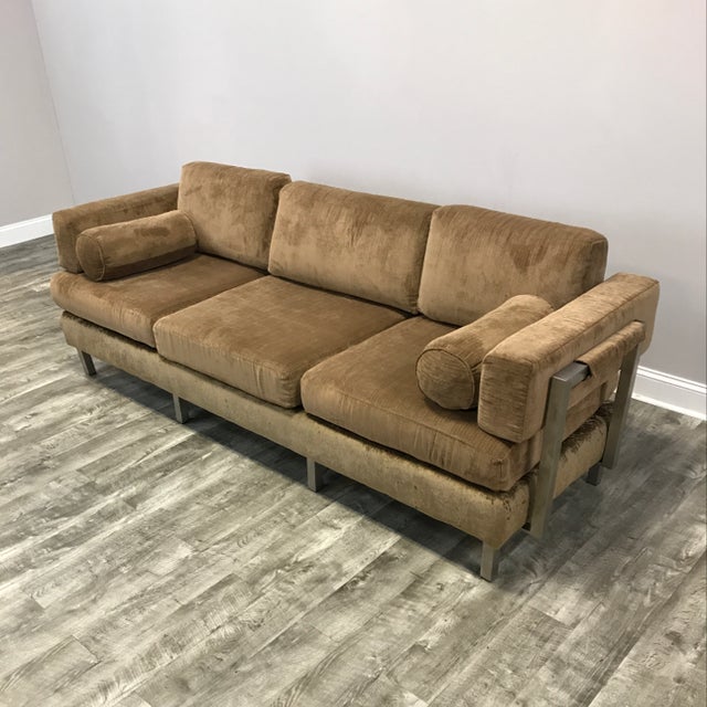 Todd Oldham Tan Modular Snap Sofa Chairish