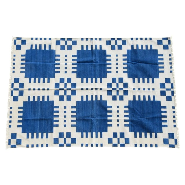 Not Yet Made - Made To Order Viveca Rug, 10x14, Blue For Sale - Image 5 of 5