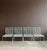 Galvanized Metal Rascal Dining Chairs by Niall O'Flynn for Spectrum, 1997, Set of 4 For Sale - Image 6 of 6