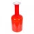 Otto Brauer/Holmegaard red glass vase. H: 25 , D: 9. No defects.