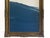 Blue "Waves" Abstract Painting in Antique Frame, Large Seascape Ocean Painting Transitional Wall Art by JTS For Sale - Image 8 of 12