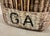 French Champagne Grape Vineyard Harvest Woven Wicker Basket For Sale - Image 17 of 18