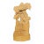 Zen Master Lecture Under Juniper Tree Box Wood Carving Figure N591S For Sale In San Francisco - Image 6 of 6