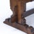 Mid-Century Modern Large Mid-Century Brutalist Rustic Dining Table in Oak For Sale - Image 3 of 12