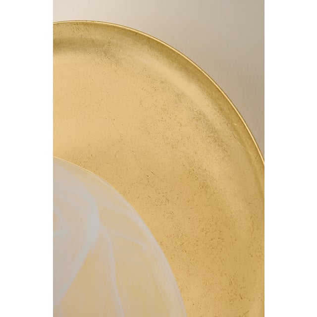 2020s Mitzi Shanette 10.75 in. 1 Light Wall Sconce in Vintage Gold Leaf Finish For Sale - Image 5 of 11