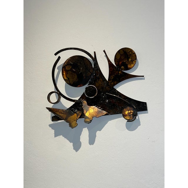 Iron Sculpture by Henrik Horst, 1970s, in Good conditions. Designed 1970 to 1979 This piece is attributed to the mentioned...