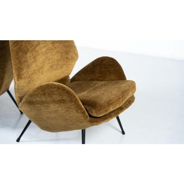 Vintage Italian Lounge Chairs, 1950s, Set of 2 For Sale - Image 9 of 16