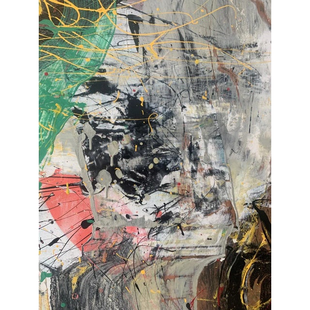 Early 21st Century Monika Rossa, Abstraction, 2023, Oil on Canvas For Sale - Image 5 of 9