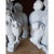 Large Mirrored Blanc De Chine Guardian Lions - Pair of Dehua Foo Dogs For Sale In Los Angeles - Image 6 of 10