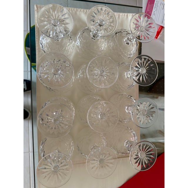 Traditional 1970sWaterford Powerscort Crystal - Champagne/Tall Sherbert - Set of 12 For Sale - Image 3 of 4