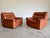 Mid-Century Modern De Sede Attrb Ds-66 Lounge Chair, a Pair. Switzerland c.1970’s For Sale - Image 3 of 12