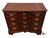 Late 20th Century Vintage Federal Style Mahogany Block Front Chest of Drawers For Sale - Image 5 of 11