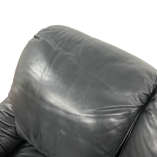 2010s Hancock & Moore Leather Sofa For Sale - Image 5 of 9