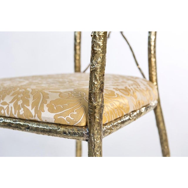 Brass Chair by Samuel Costantini For Sale - Image 11 of 15