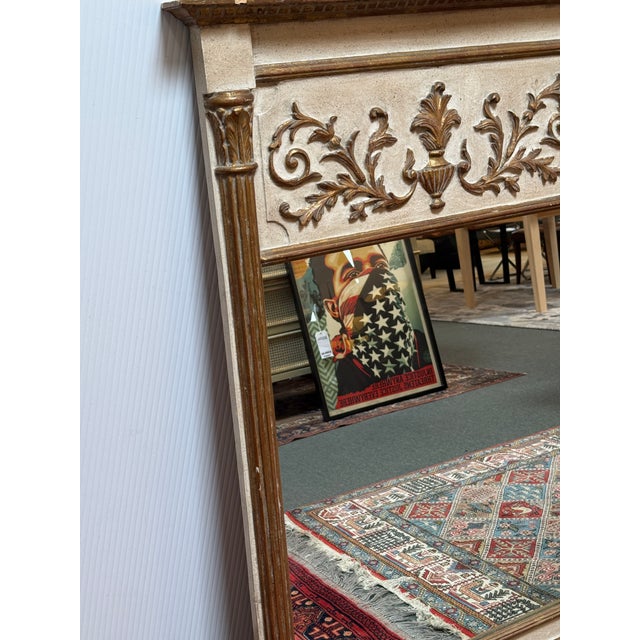 Neoclassical Mantle Mirror, Vintage For Sale - Image 10 of 12