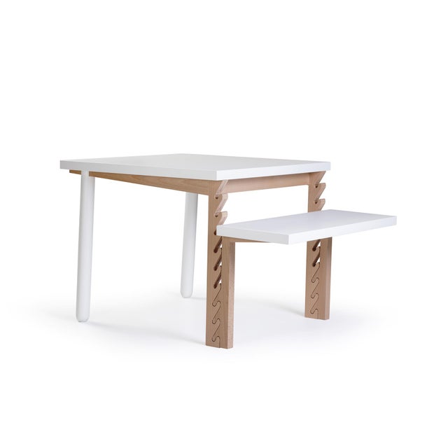 Adjustable Brunch Table by Vincenzo Castellana for DESINE For Sale - Image 3 of 5