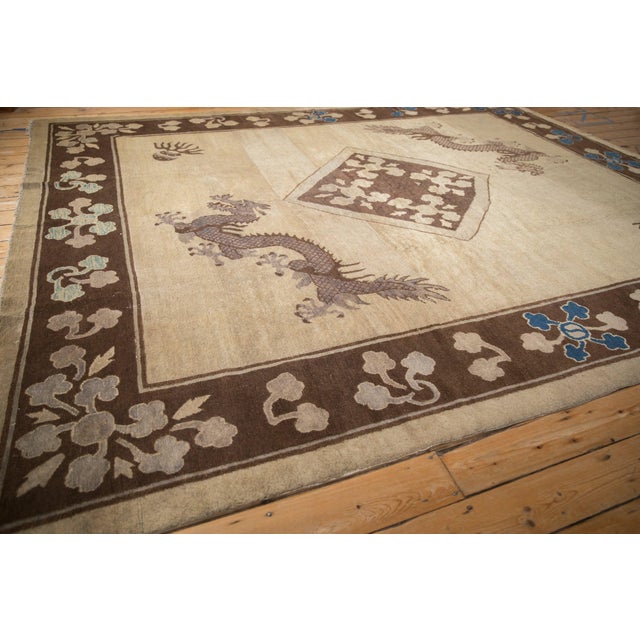 Antique Peking Carpet - 9'10" X 11'6" For Sale - Image 16 of 17