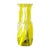 Yellow Glass Vase, 1960s For Sale