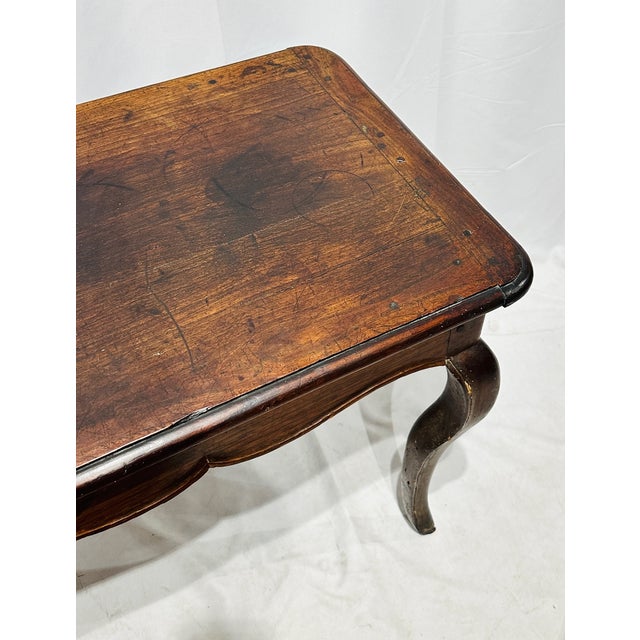 Antique C. 1800 French Cherry Provincial Work Table For Sale - Image 10 of 12