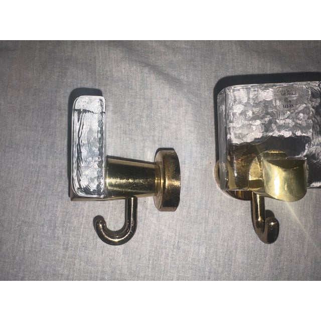 1970s Murano Glass Coat Hangers, 1970, Set of 2 For Sale - Image 5 of 9