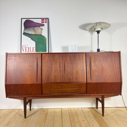 Mid-Century Scandinavian Teak Sideboard, 1960s For Sale - Image 12 of 12