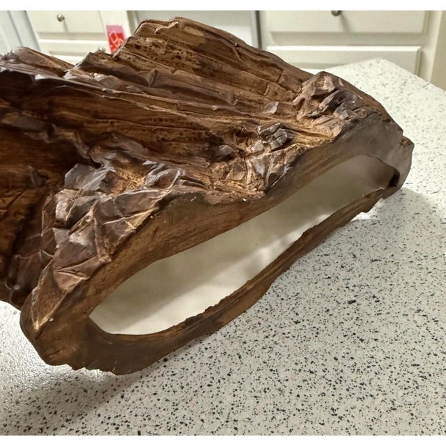 1990s Vintage B.Past 1999 Wolf Sculpture Running Wolf Pack Signed For Sale - Image 5 of 7