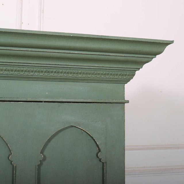 Scottish Gothic Linen Cupboard For Sale - Image 3 of 11