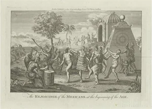 Portlock, Mexican Festivities in the Age of Discovery, 1794, Engraving